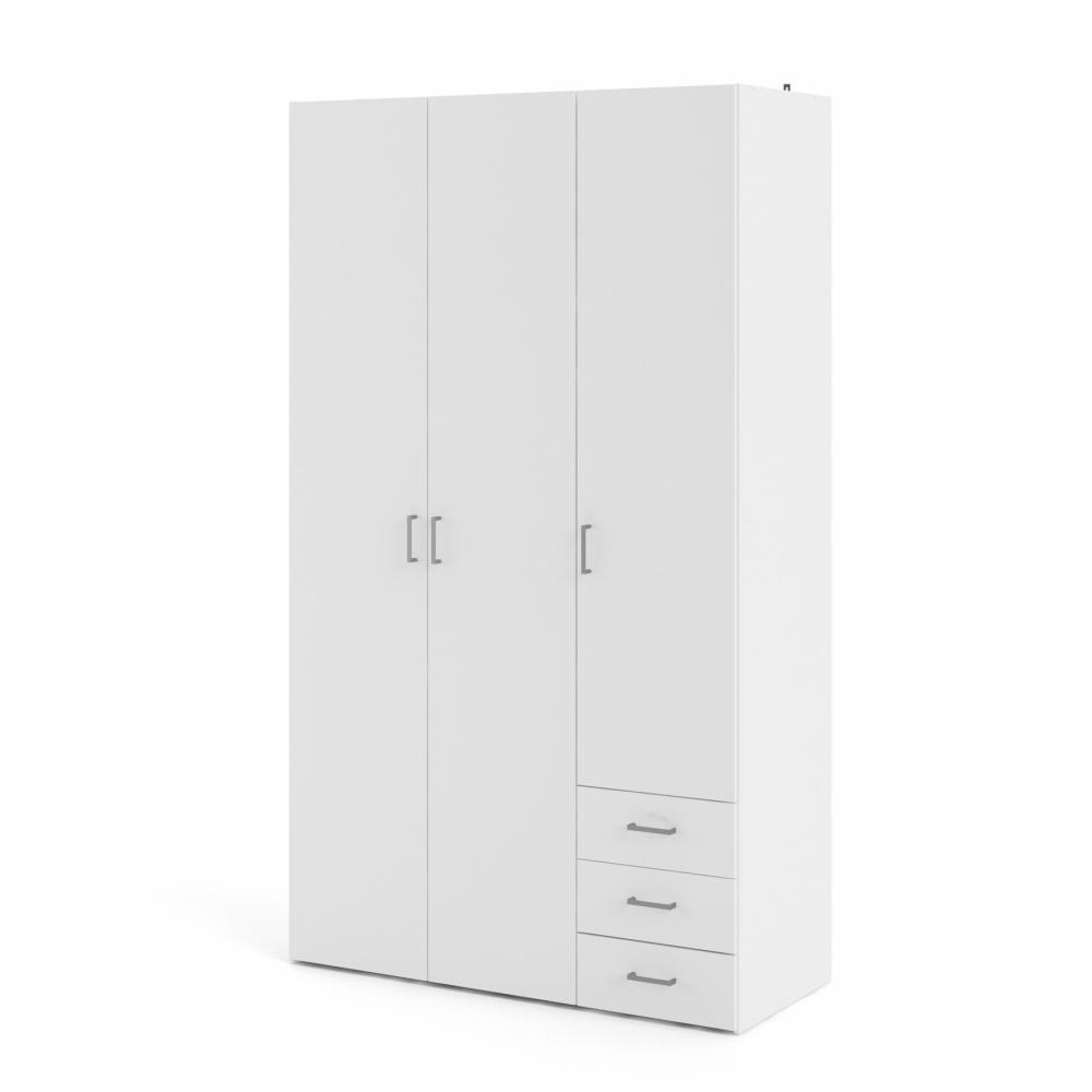 Wardrobe with 3 + 3 drawers